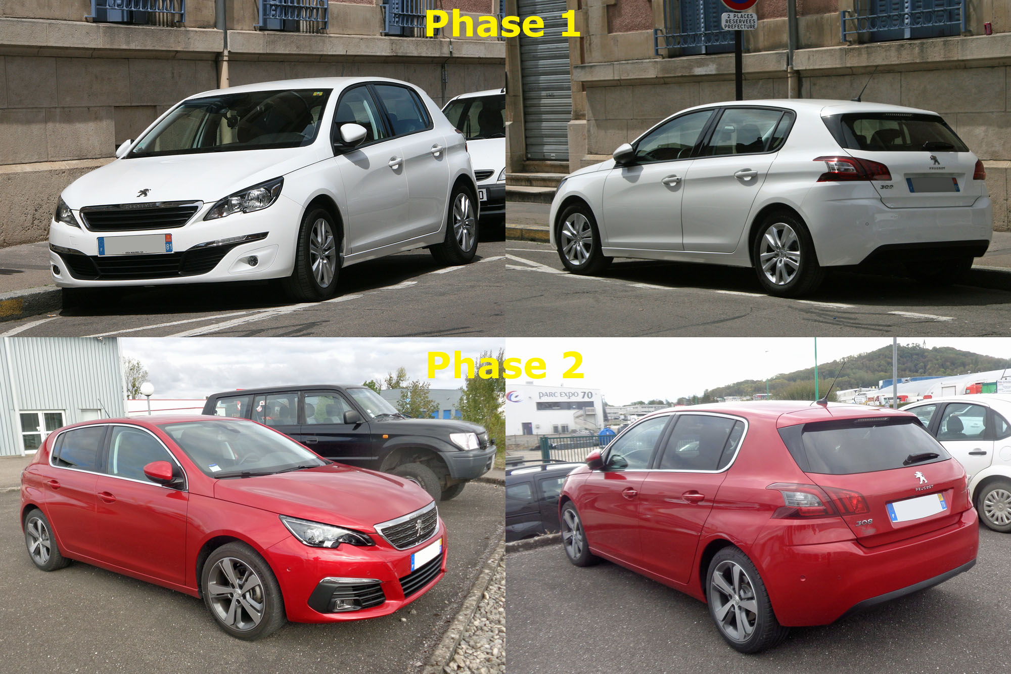 Peugeot 308 2 phase 1