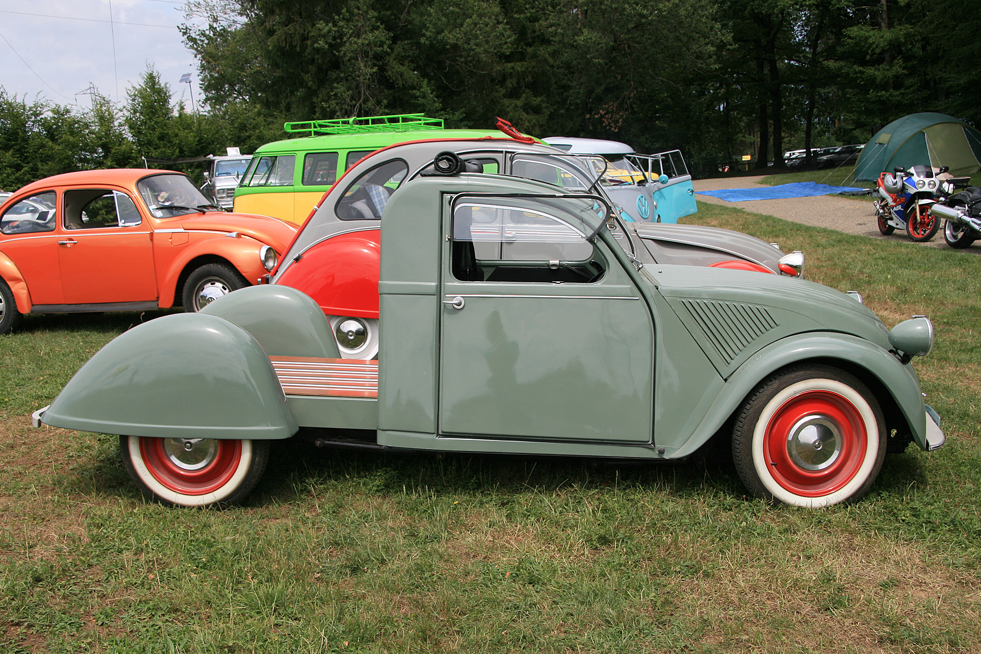 Citroën 2cv transformée