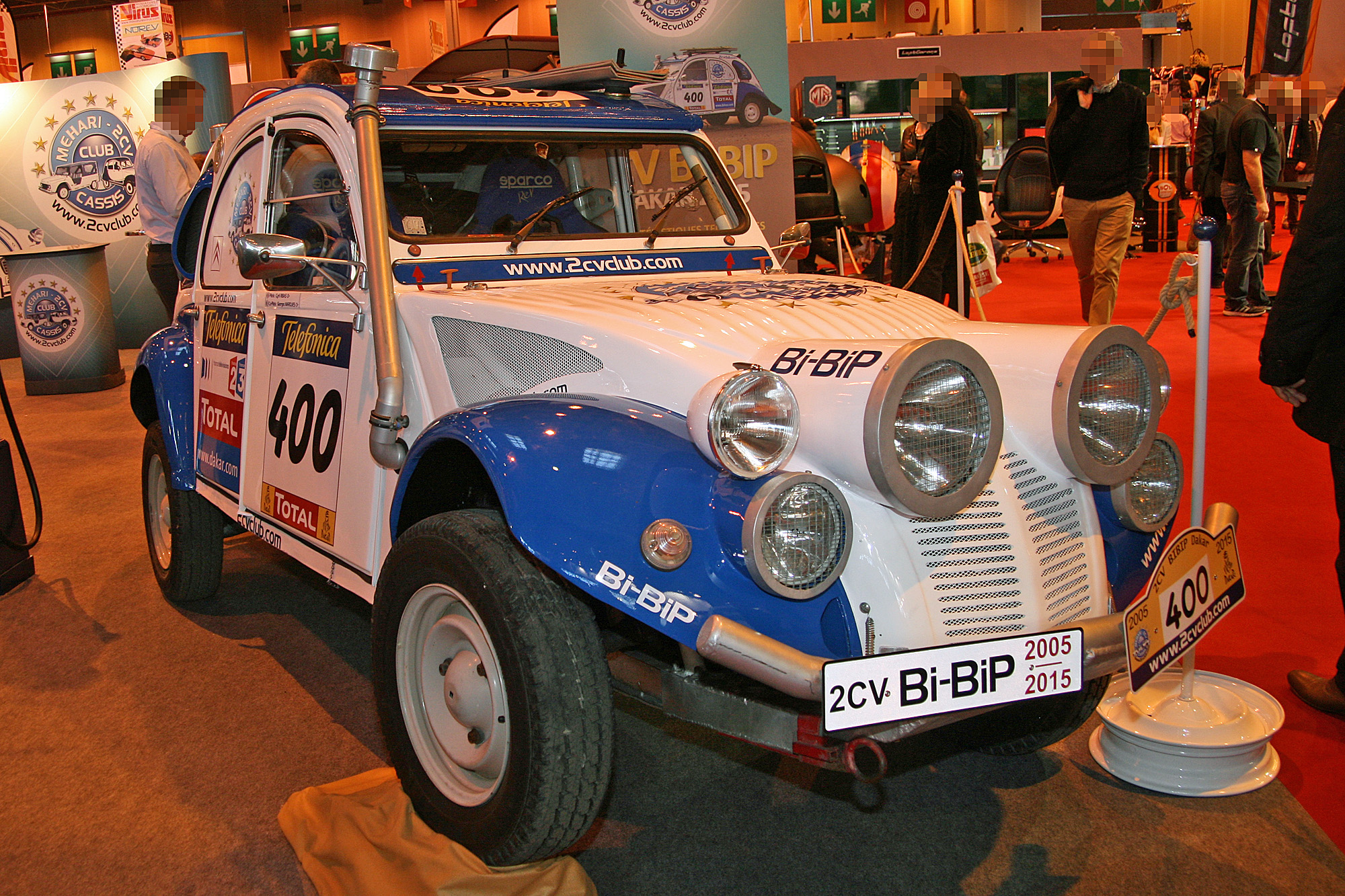 Citroën 2cv transformée