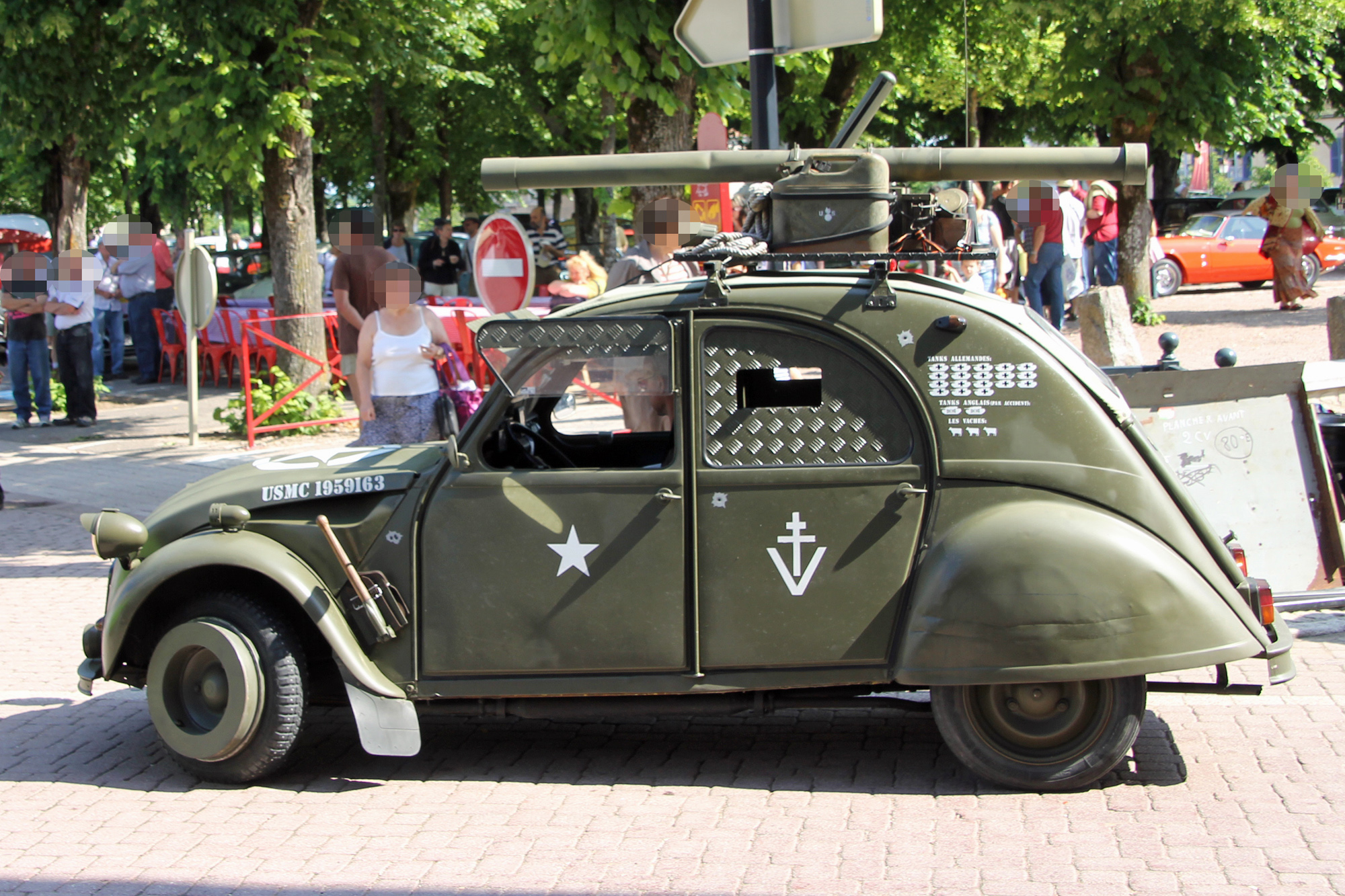 Citroën 2cv transformée