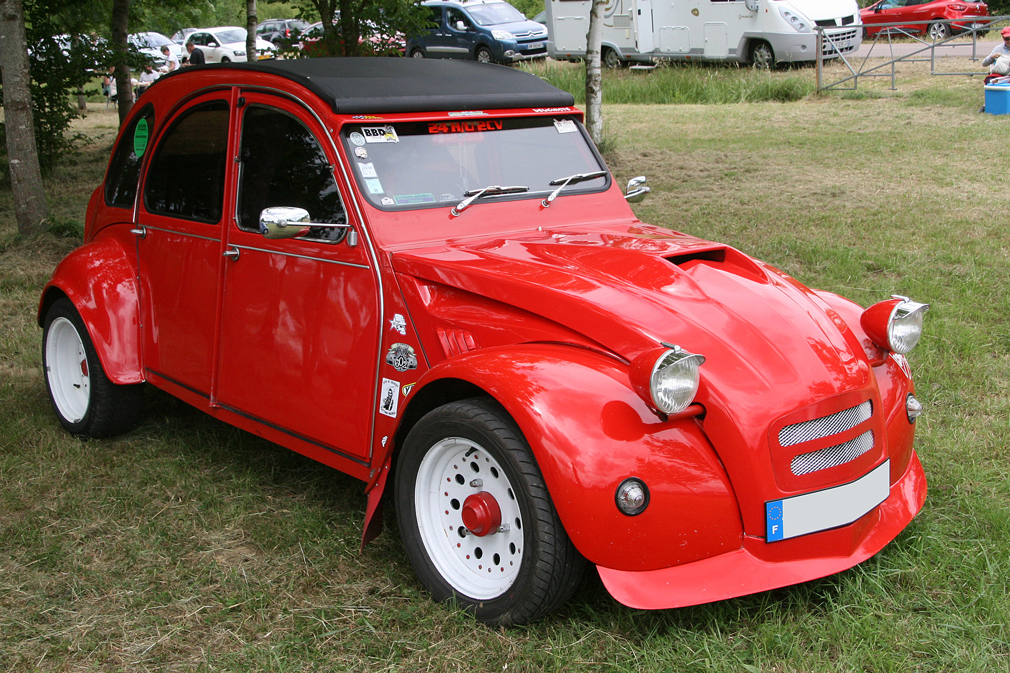 Citroën 2cv transformée