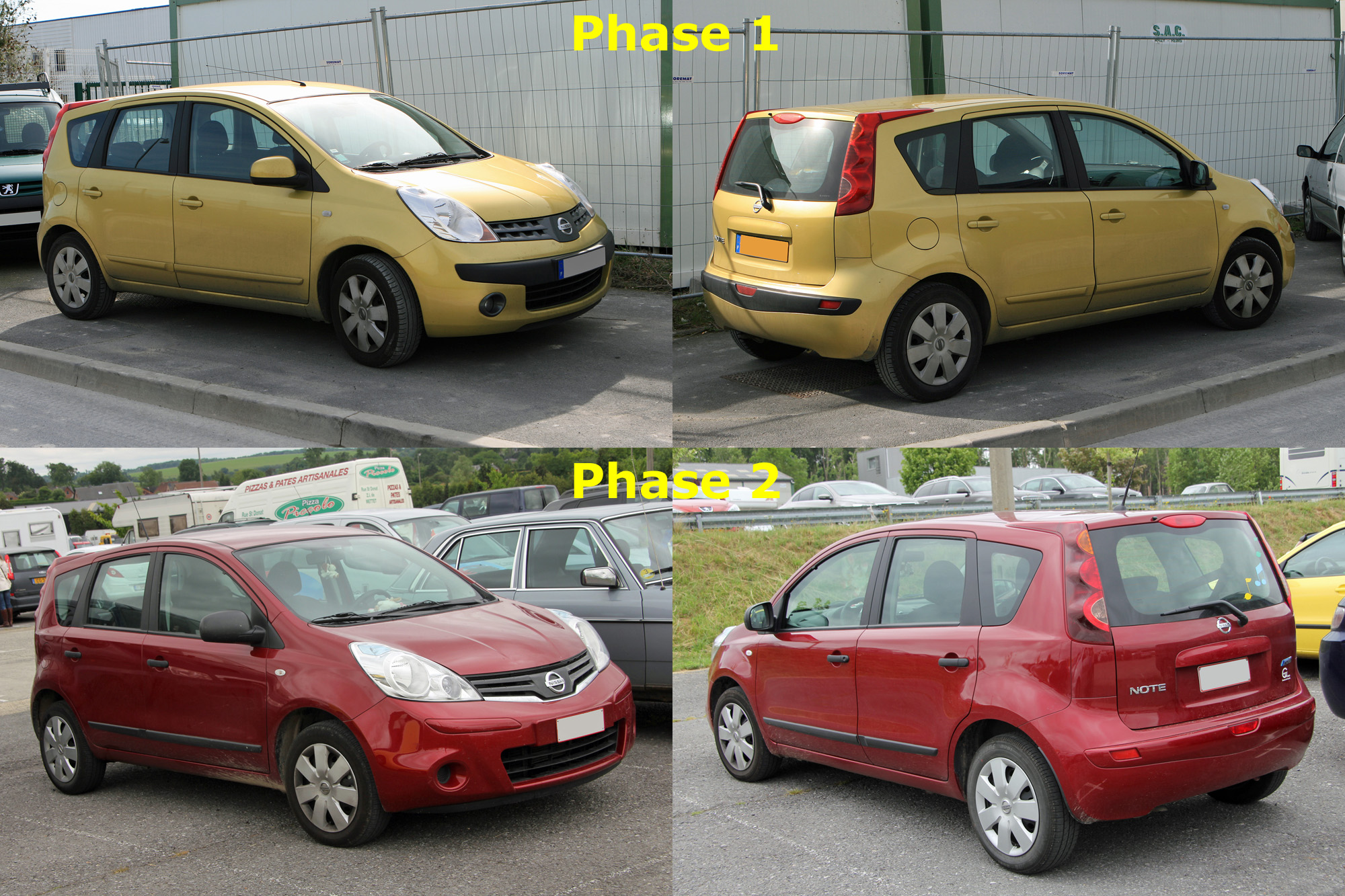 Nissan  Note 1 phase 1