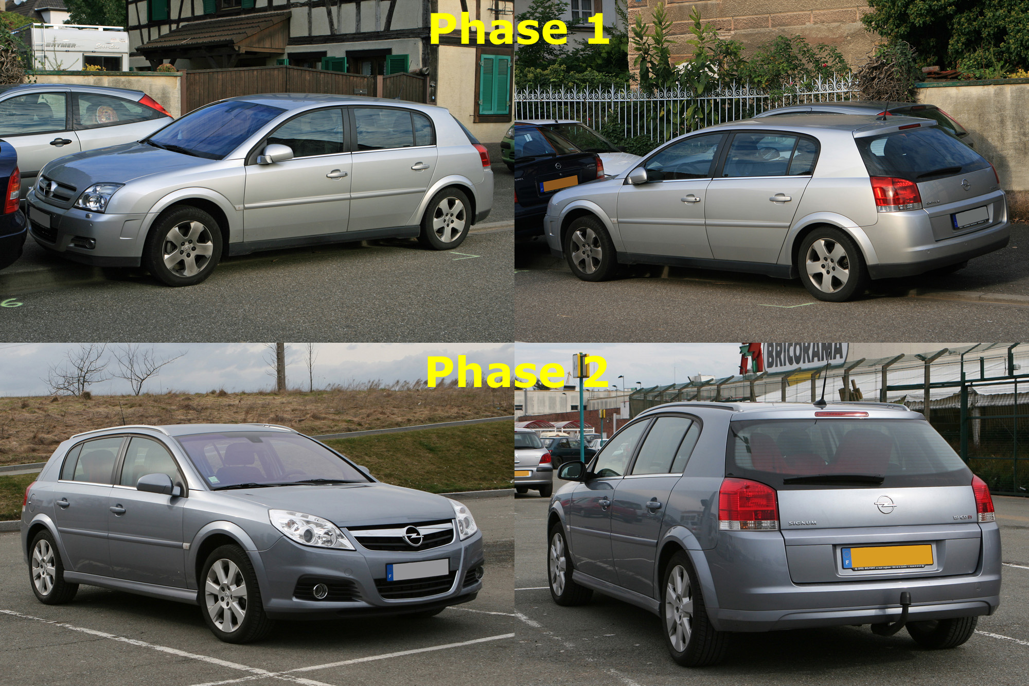 Opel Signum phase 1