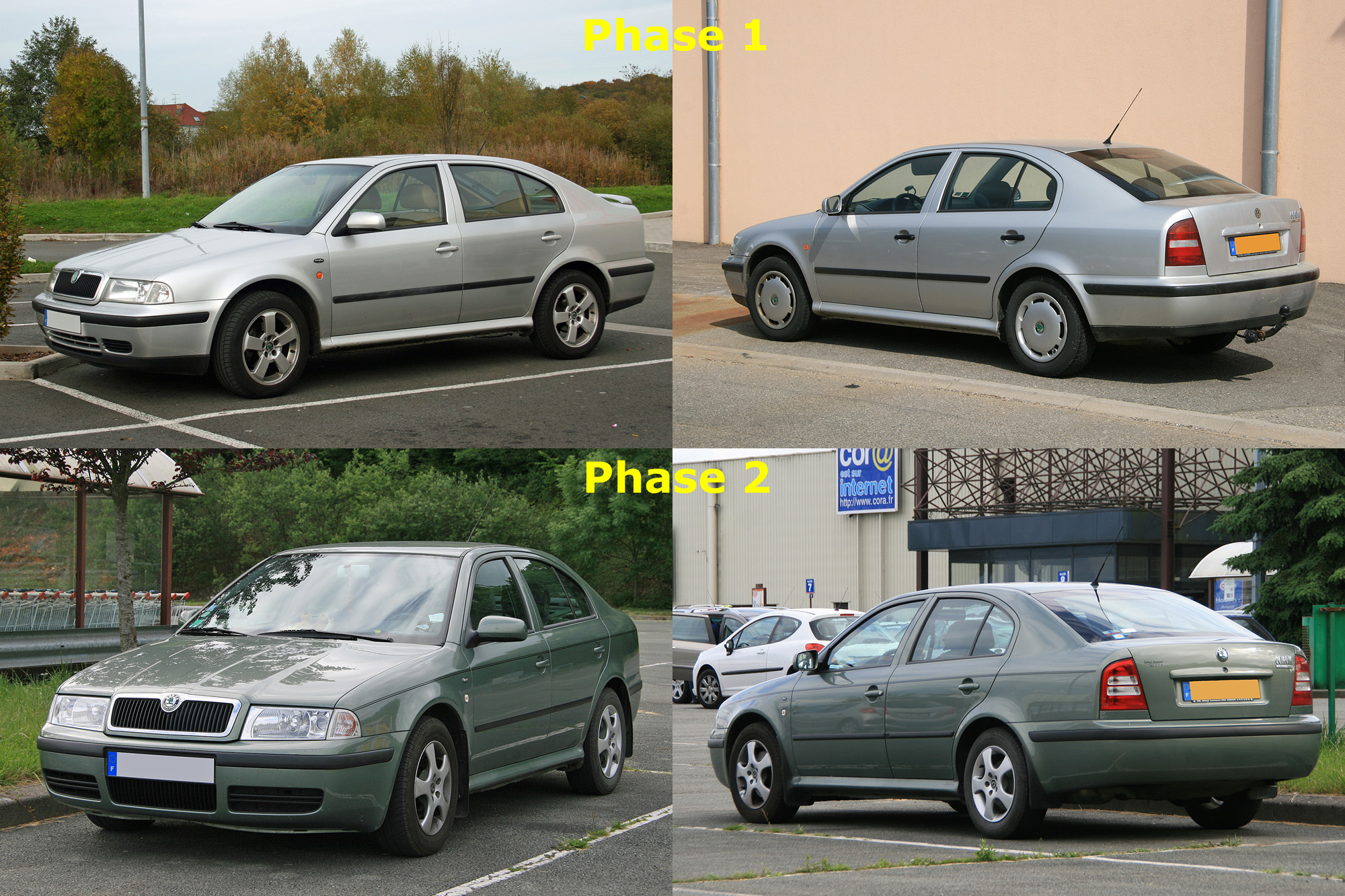 Skoda Octavia 1 phase 1