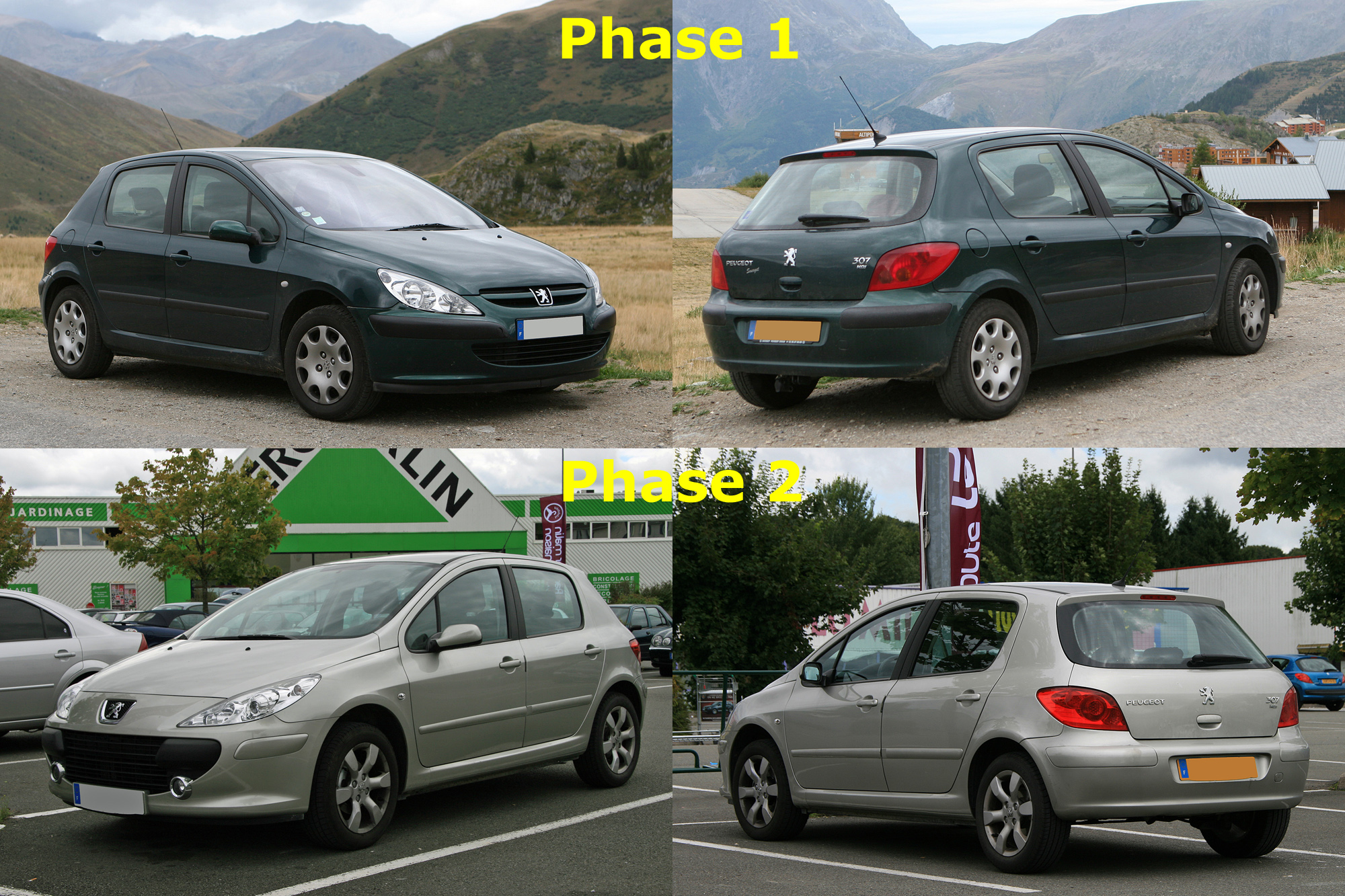 Peugeot 307 phase 2