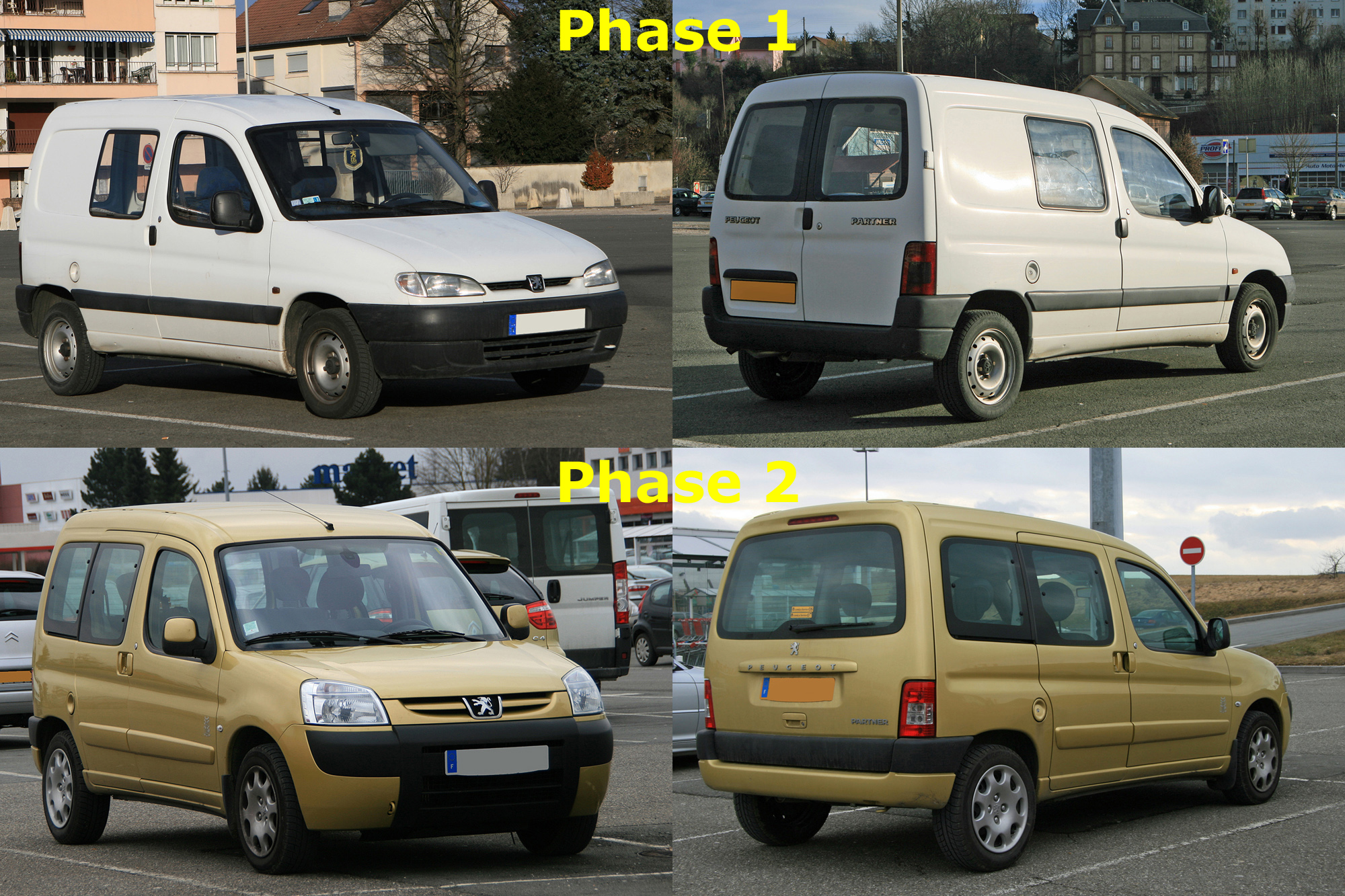 Peugeot Partner 1 phase 2