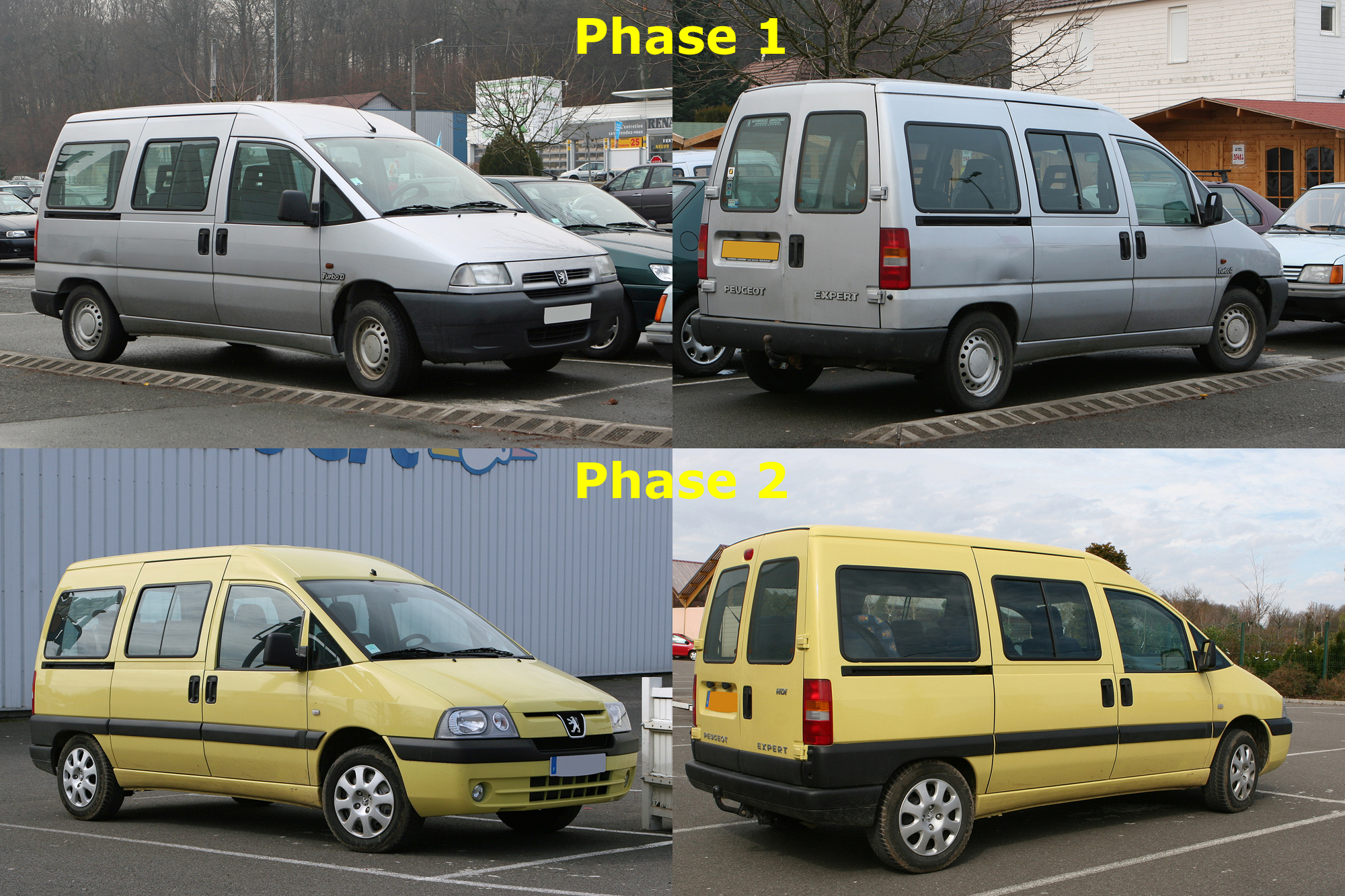 Peugeot Expert 1 phase 1