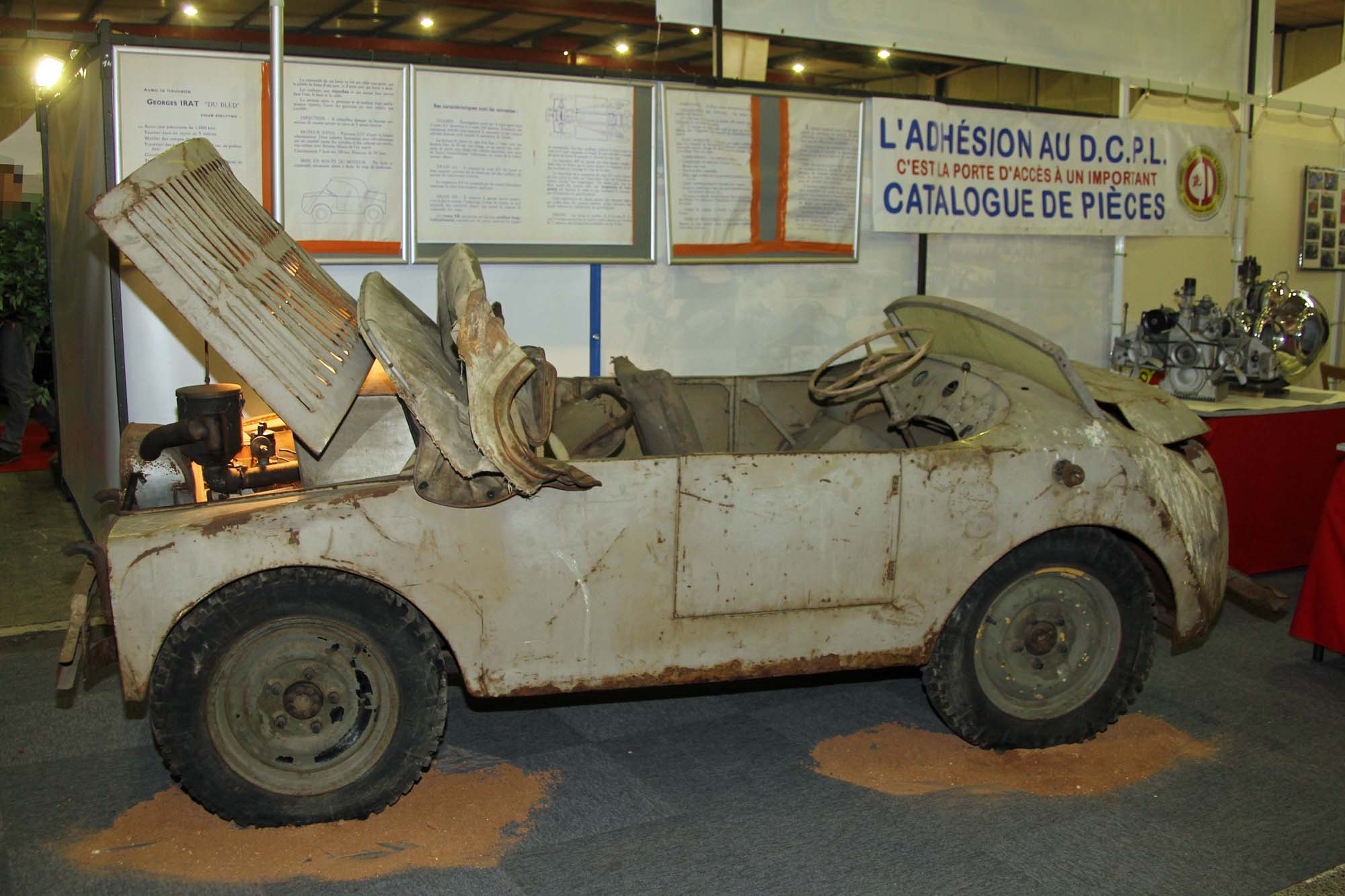 Georges Irat La voiture du bled