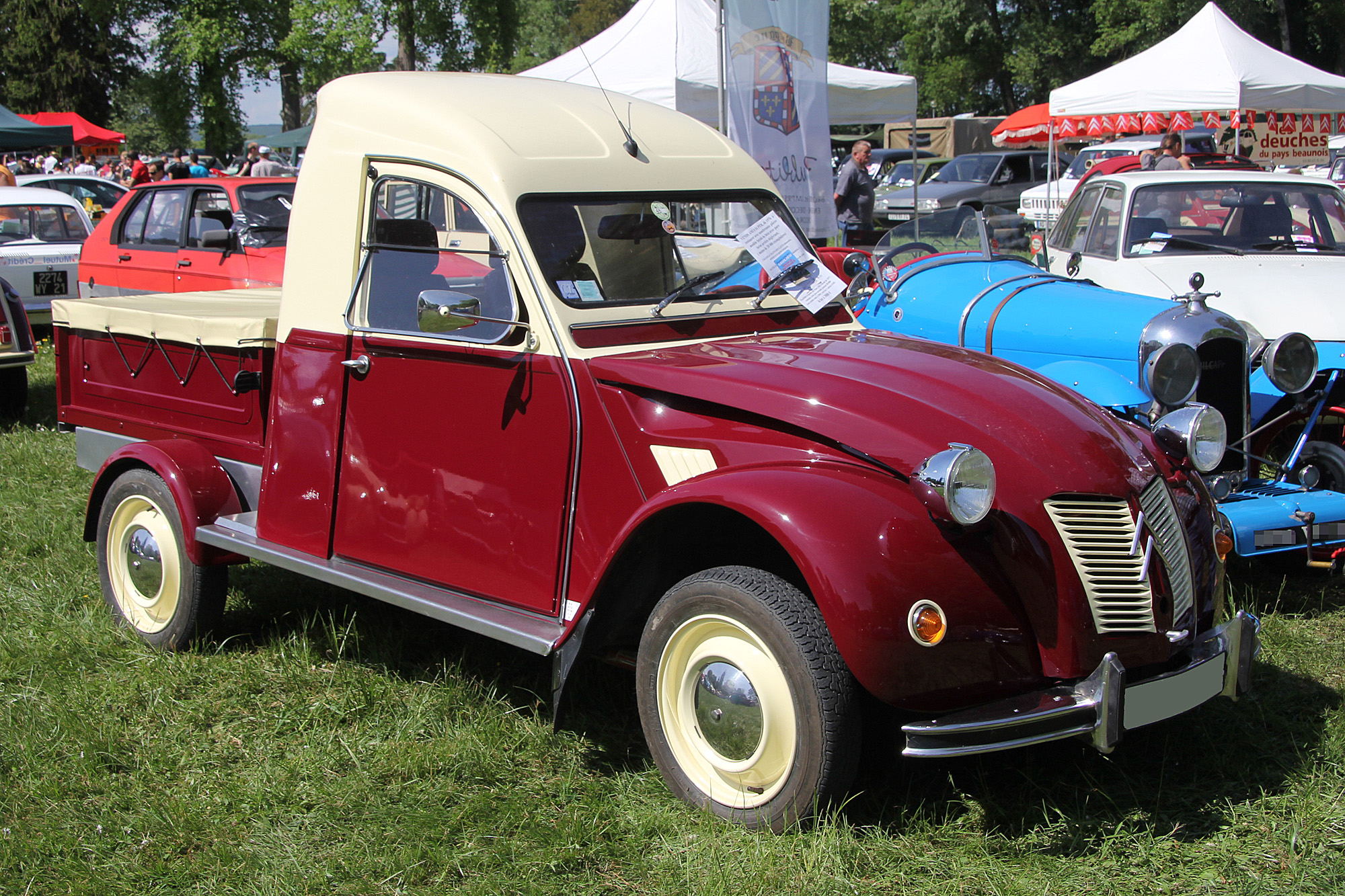 Citroën 2cv transformée (pick-up)