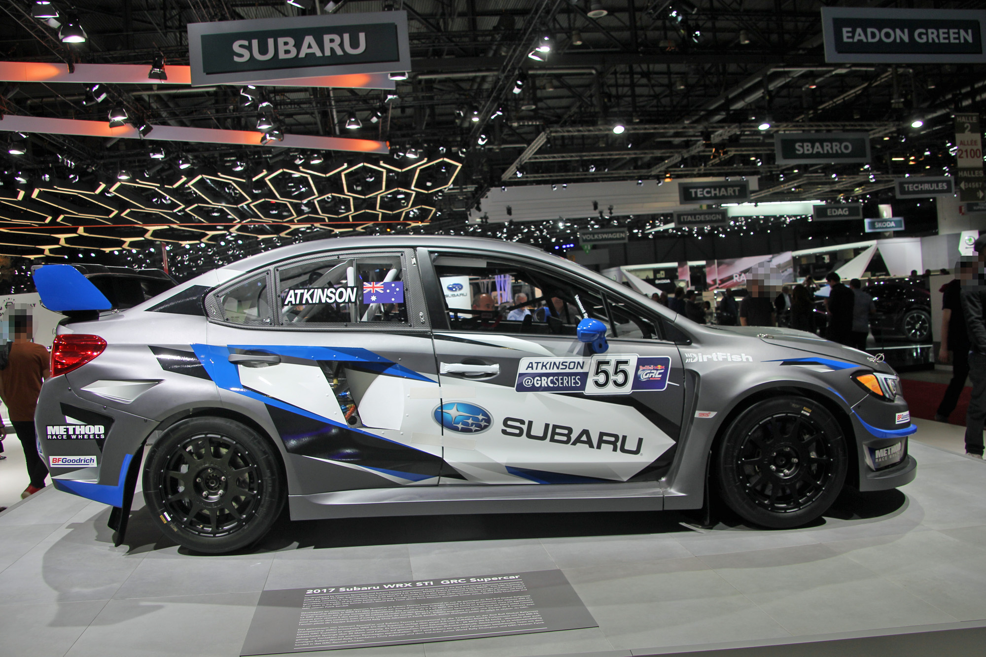 Subaru WRX STI GRC supercar