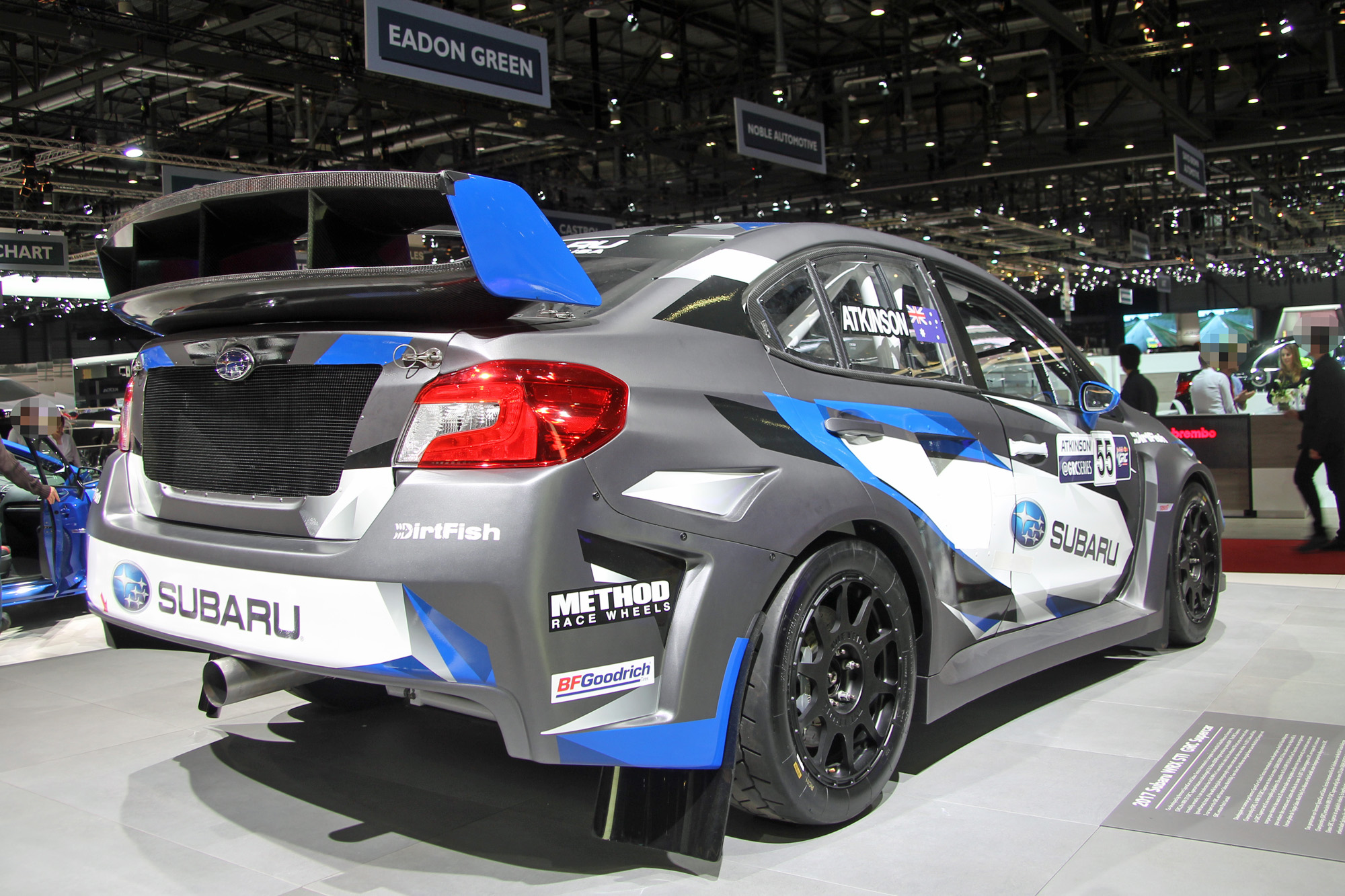 Subaru WRX STI GRC supercar