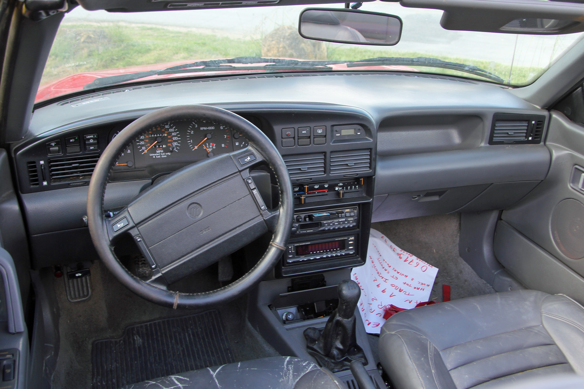 3. 1994 Mercury Capri XR2: A Throwback To The Golden Age Of Ford Performance