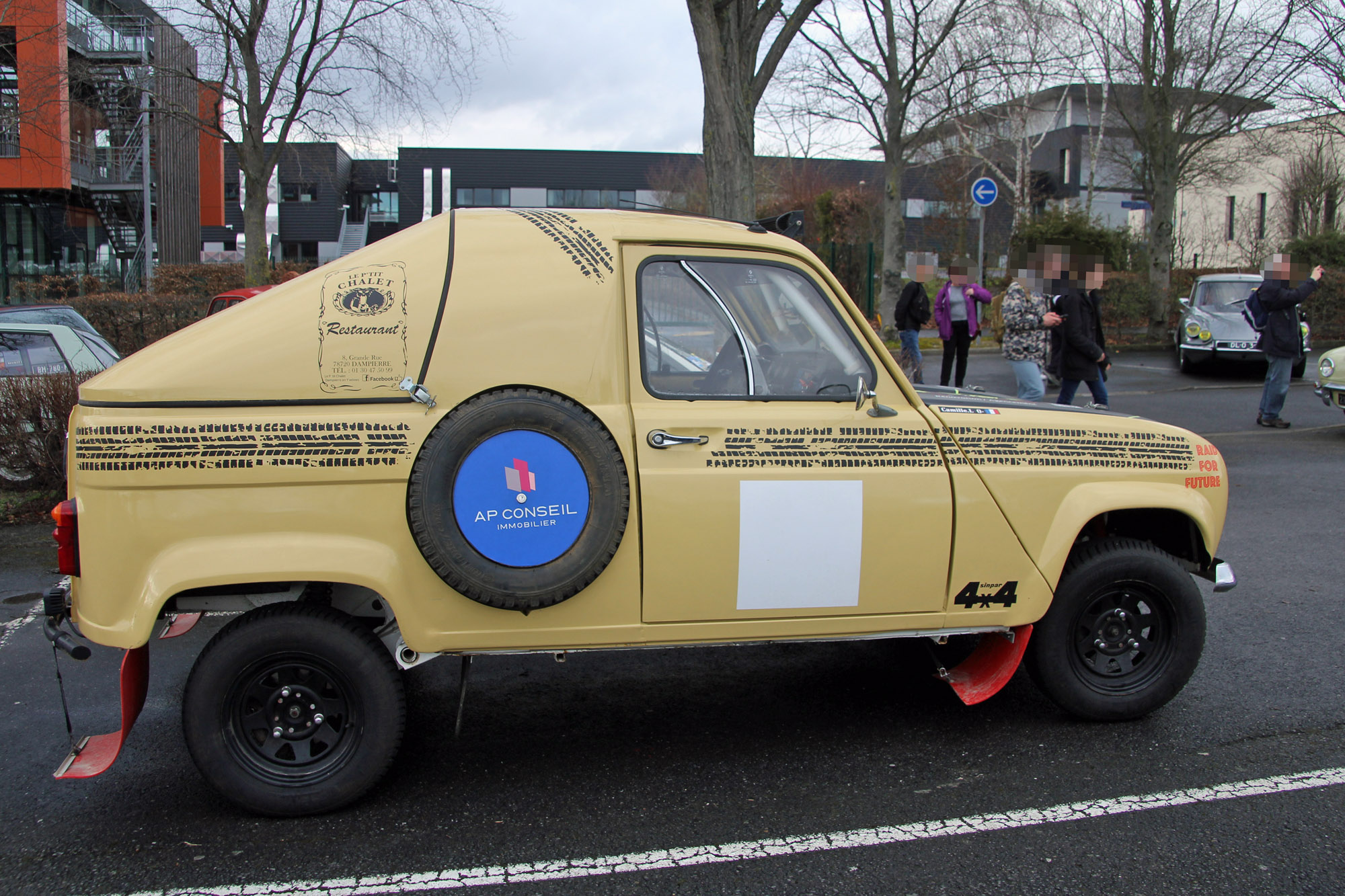 Renault 4 transformée