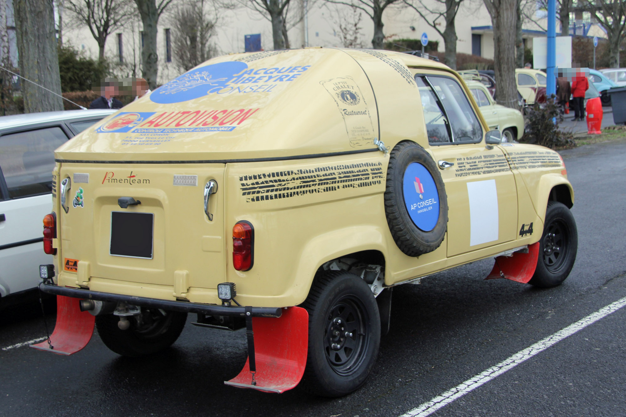 Renault 4 transformée