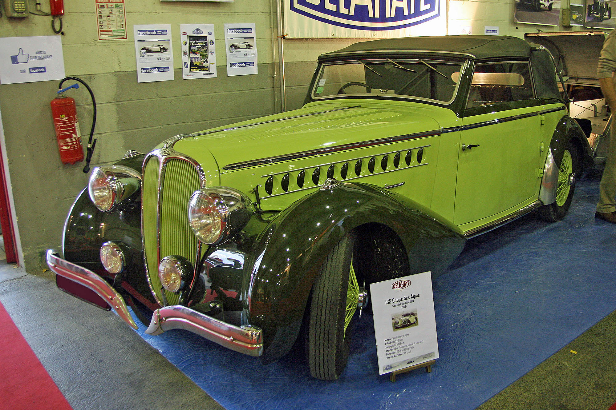 Delahaye 135 Coupe des Alpes Chapron