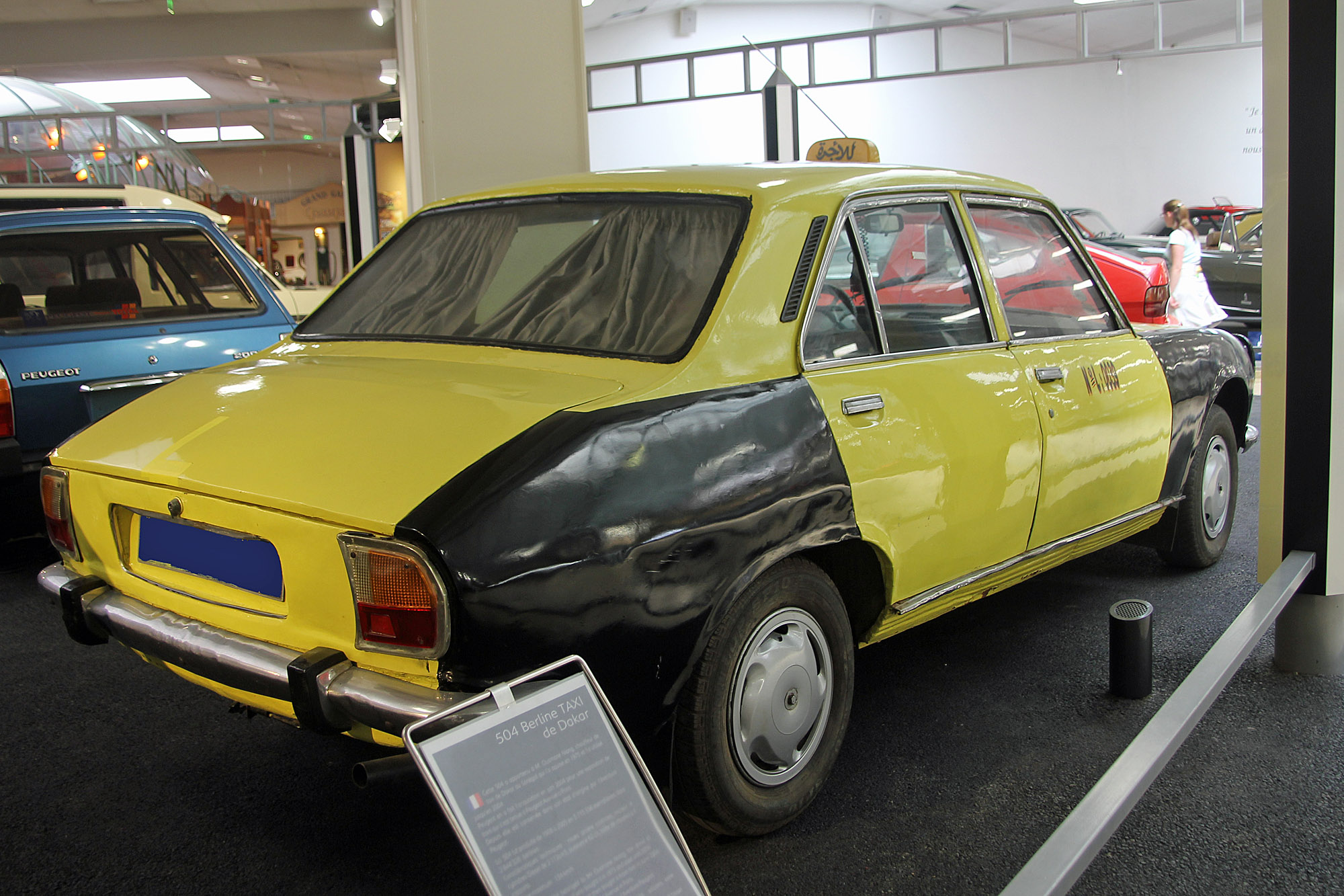 Peugeot 504 taxi de Dakar