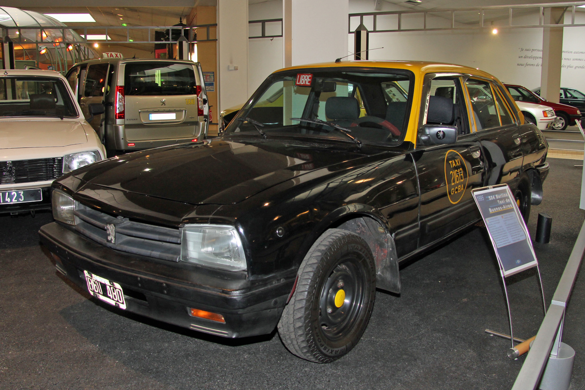 Peugeot 504 taxi de buenos-aires