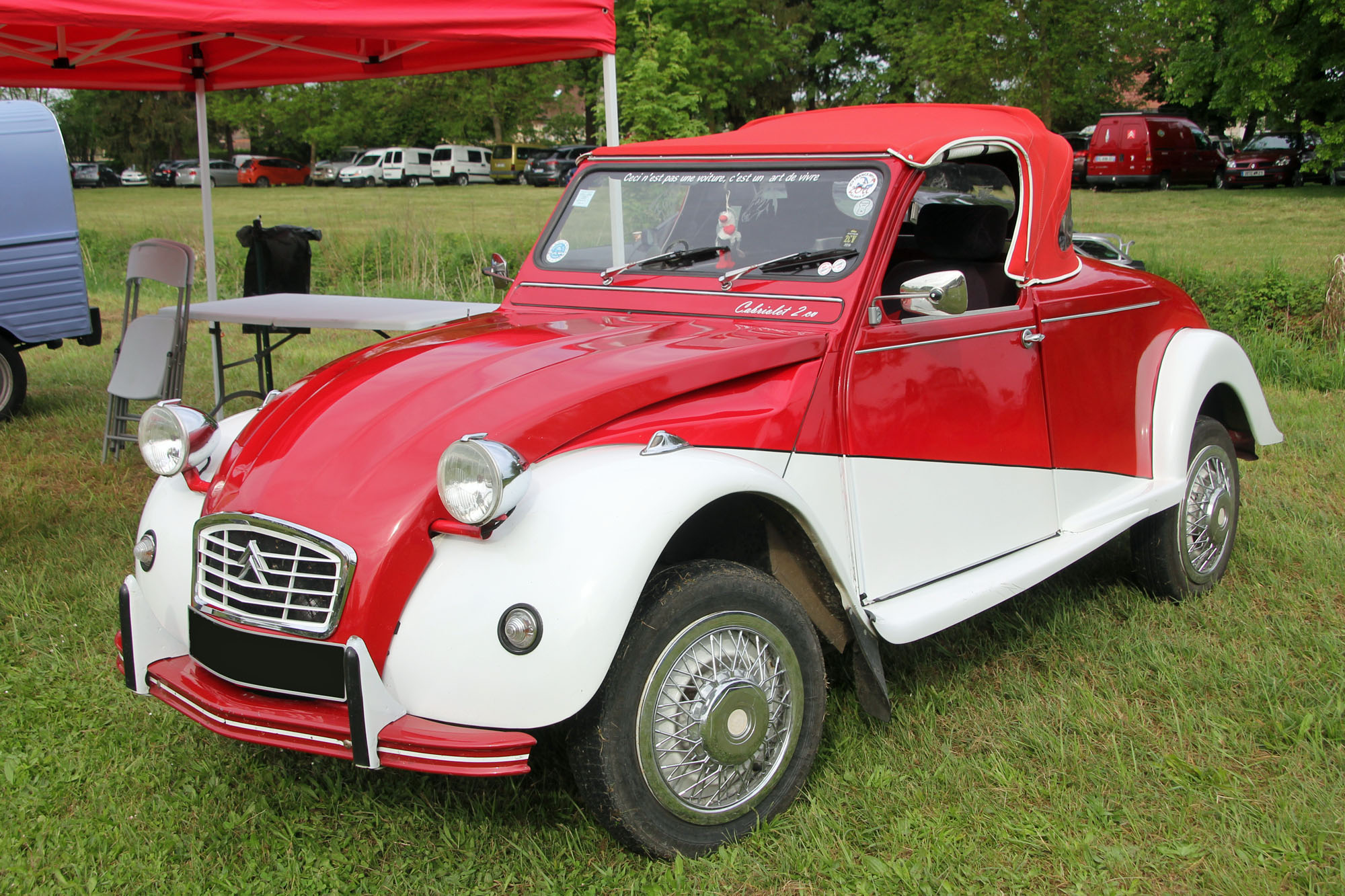 Citroën 2cv cabriolet Hoffman