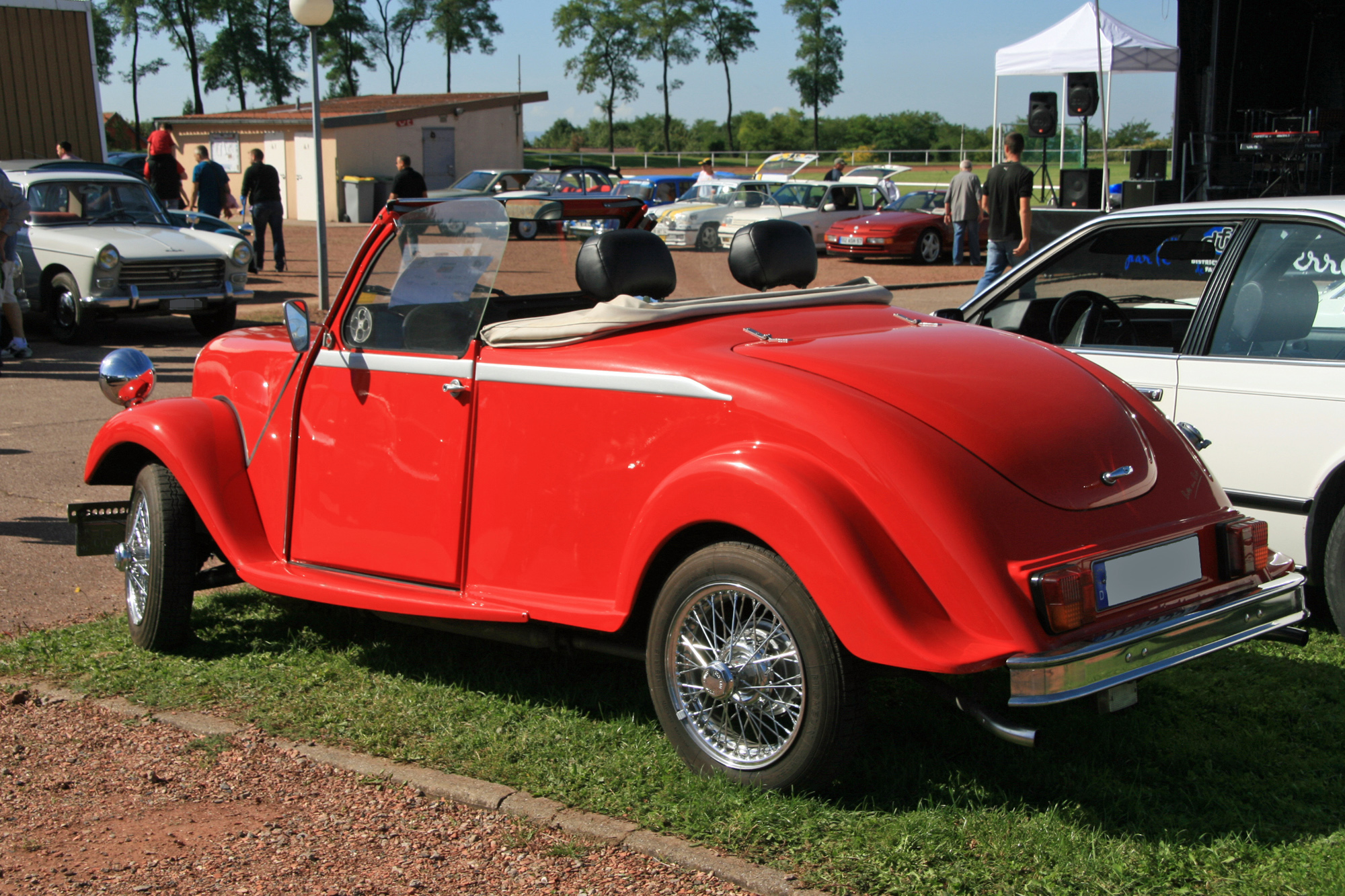 Citroën 2cv cabriolet Hoffman