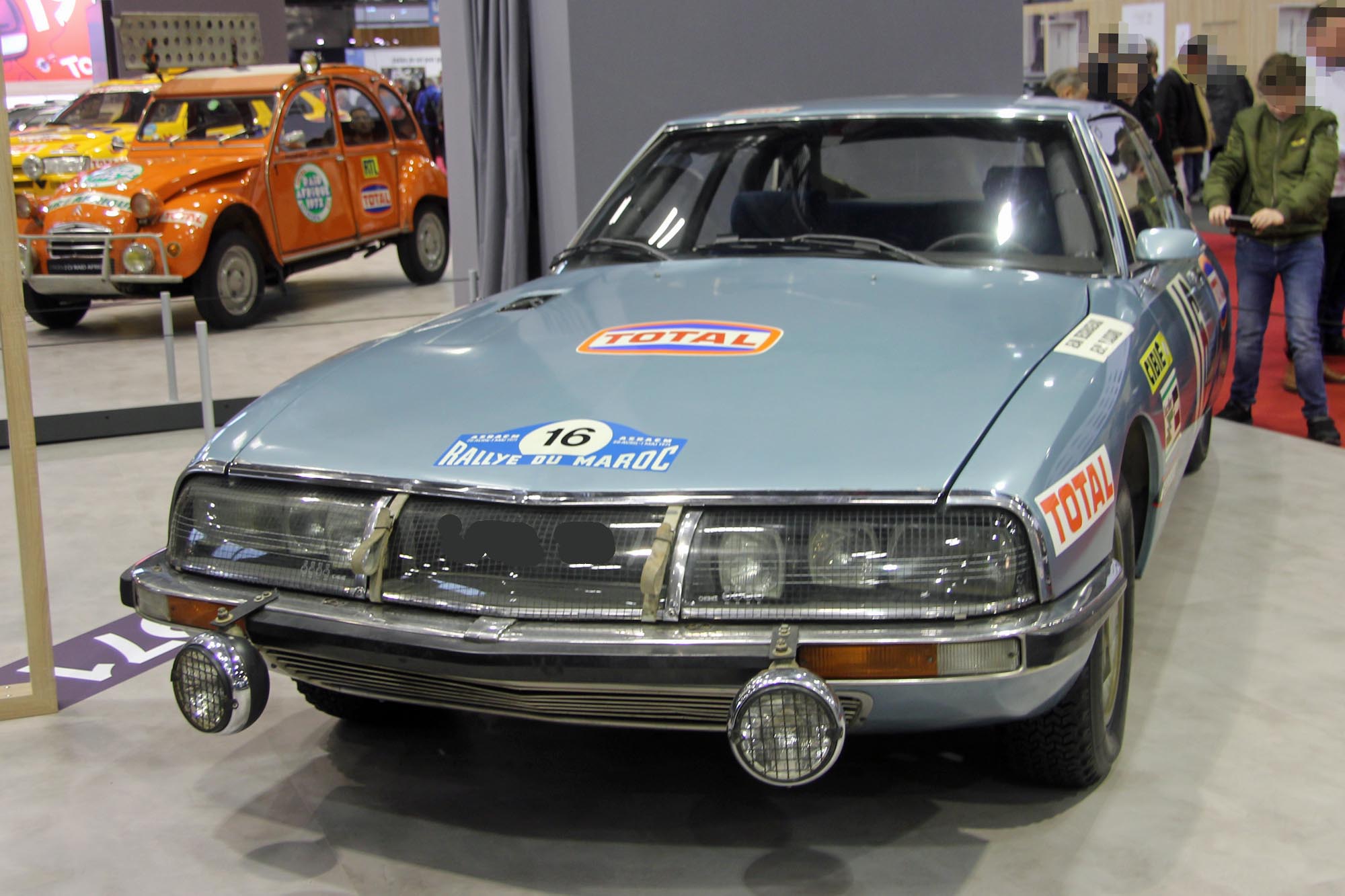 Citroën SM rallye du Maroc