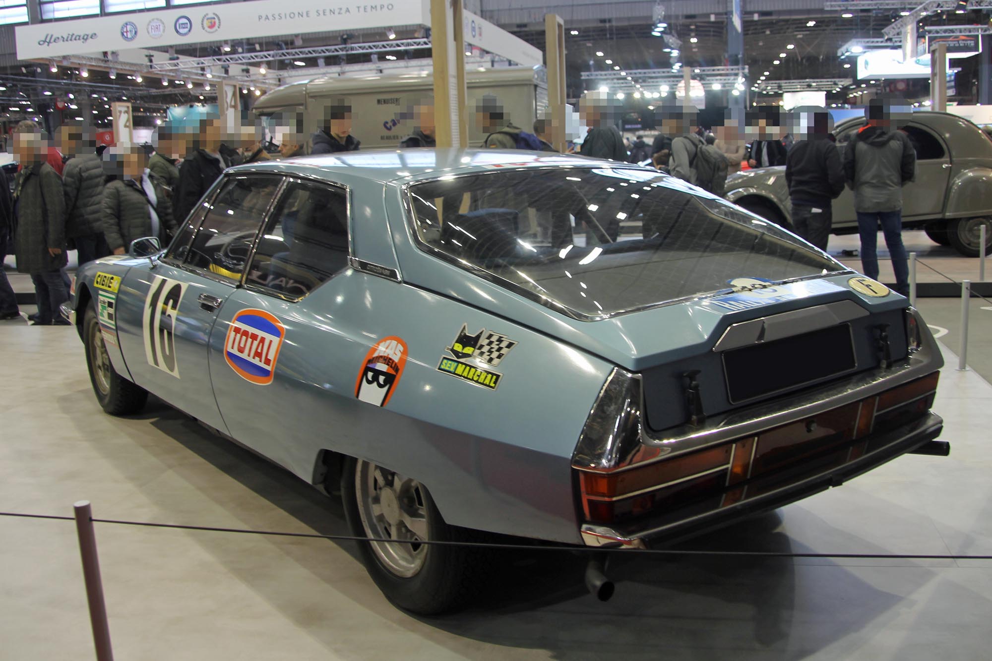 Citroën SM rallye du Maroc