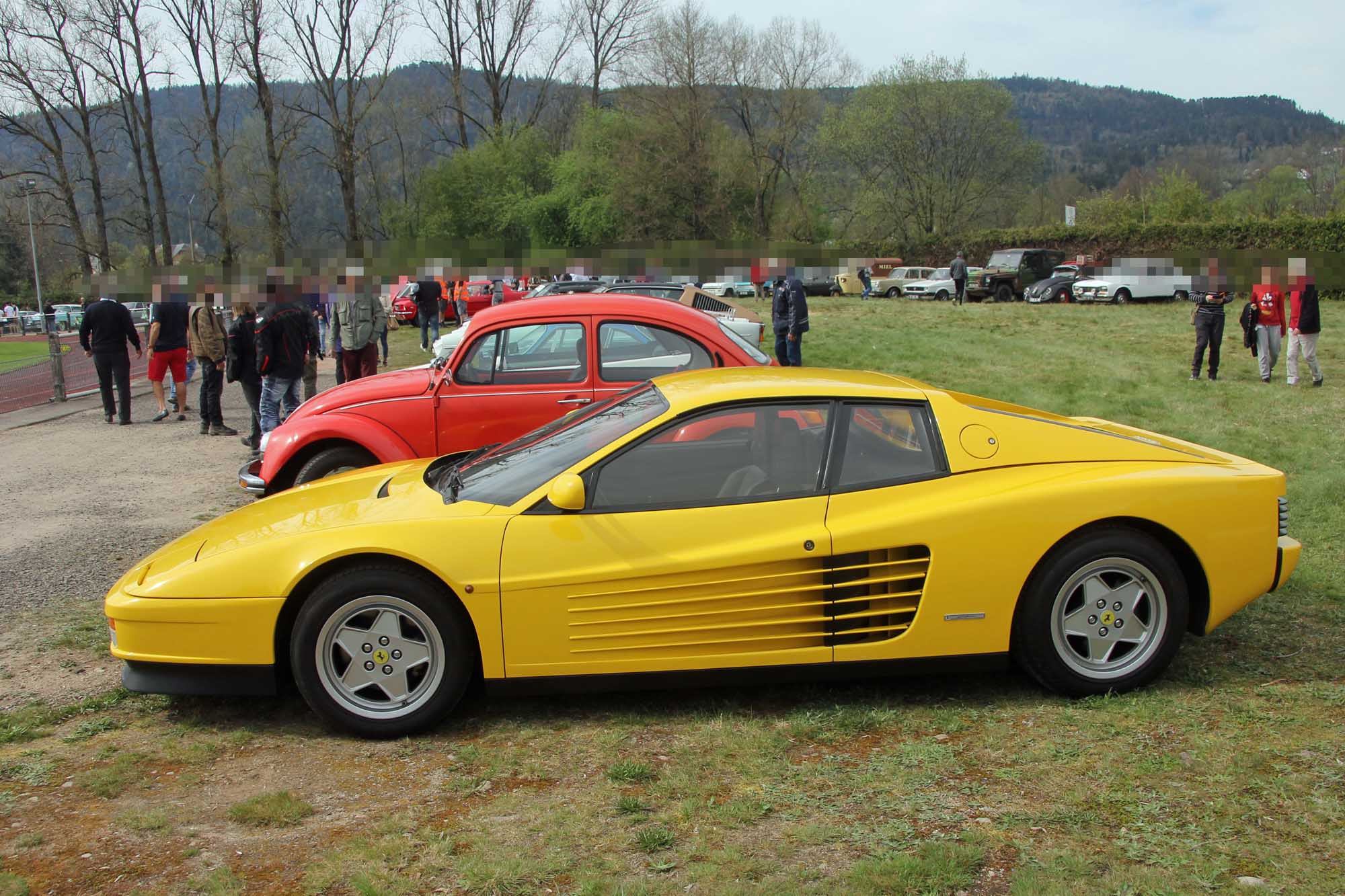 Description Du Véhicule Ferrari Testarossa - Encyclopédie Automobile ...