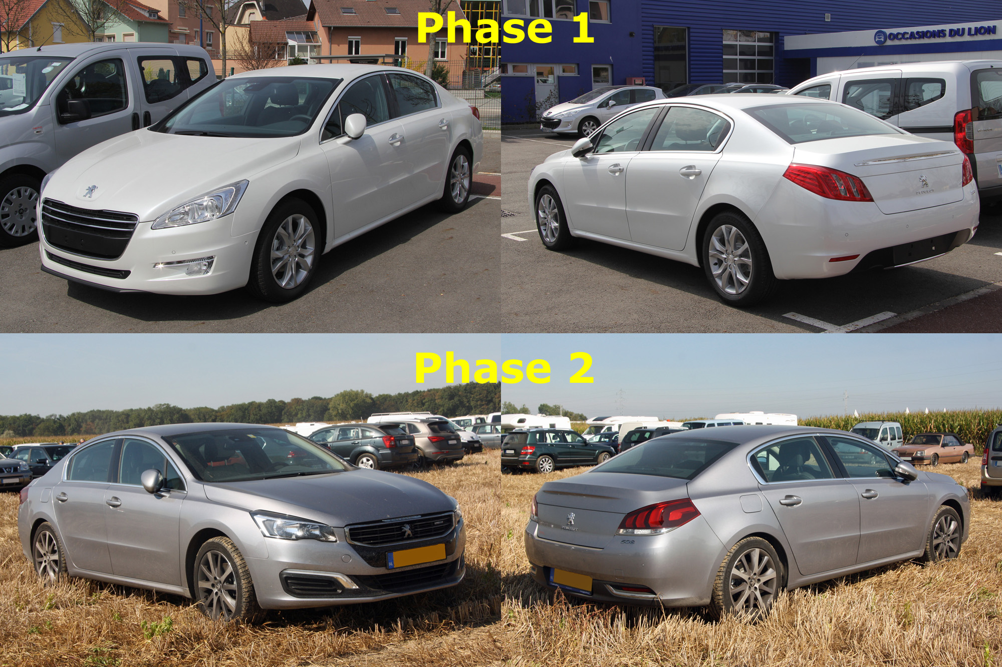 Peugeot 508 phase 1