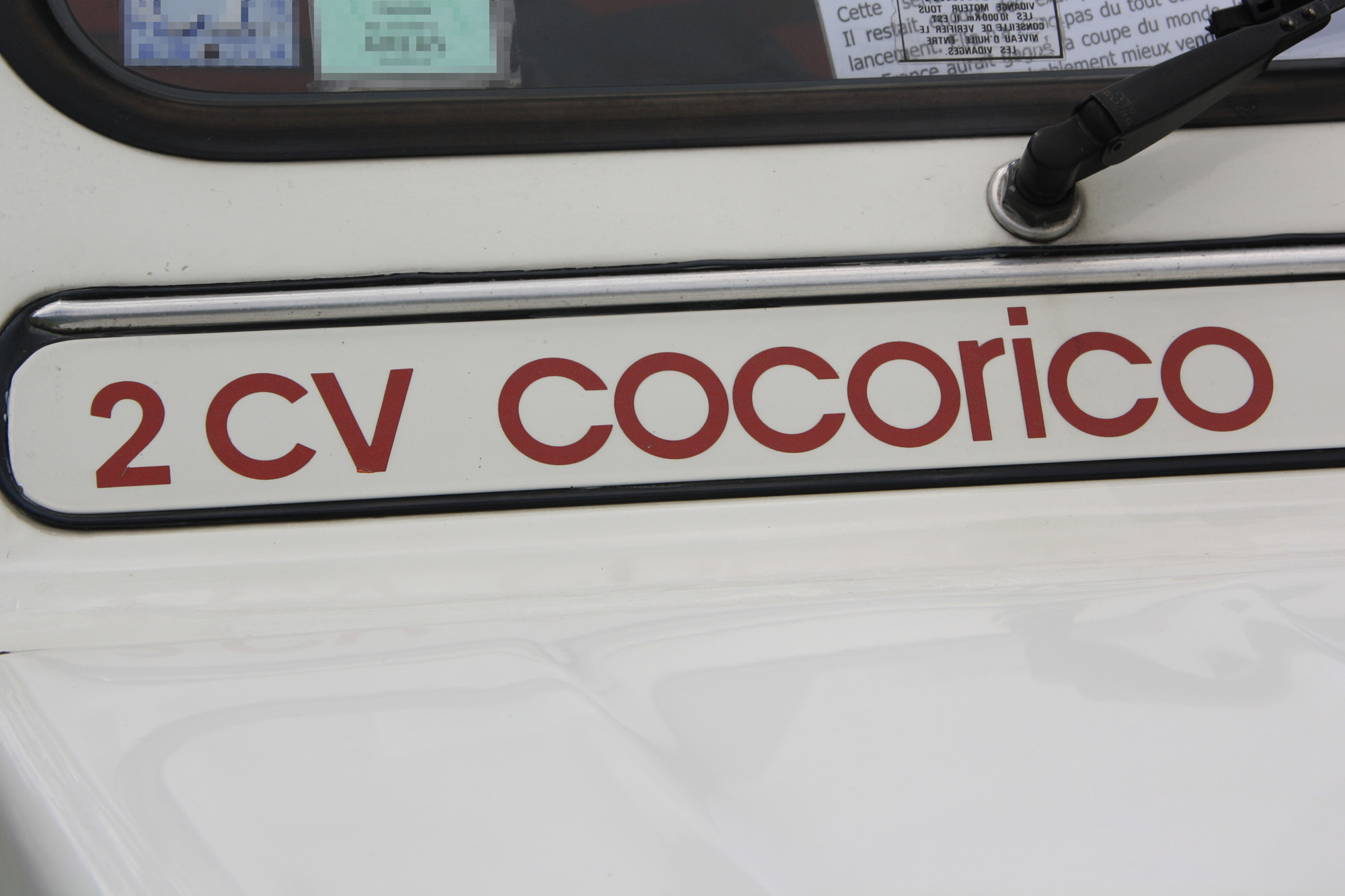 Citroën 2cv Cocorico