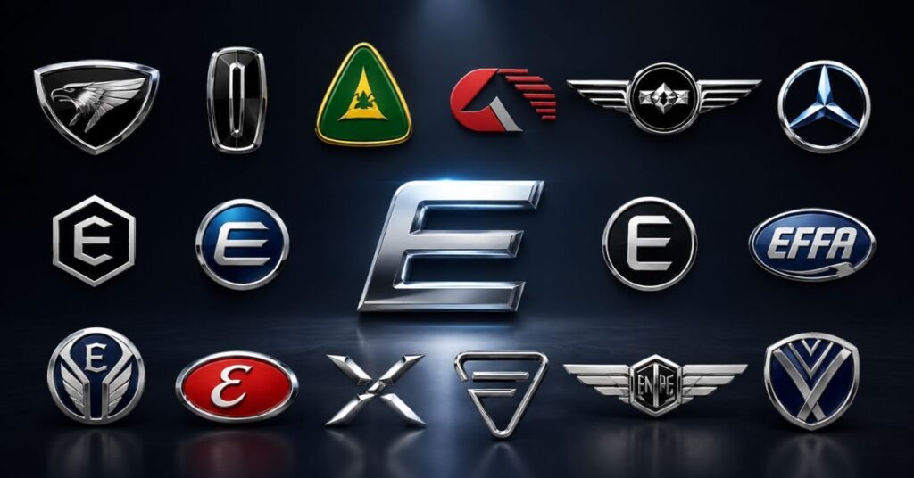 marques de voiture en e